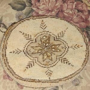 Vintage 1920's  Beaded Clutch Purse